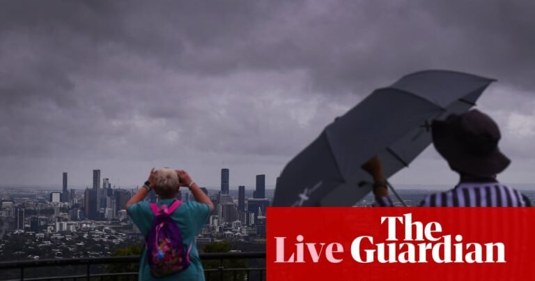 Australia news live: east coast braces for wild weather; former Greens candidate charged after she was injured during arrest | Australia news
