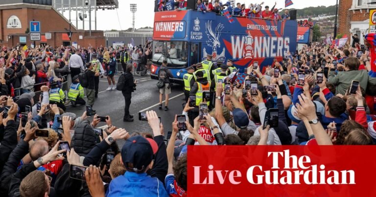 Crystal Palace’s Uefa ruling delayed, Andrews set for Brentford job, transfer latest: football – live | Football