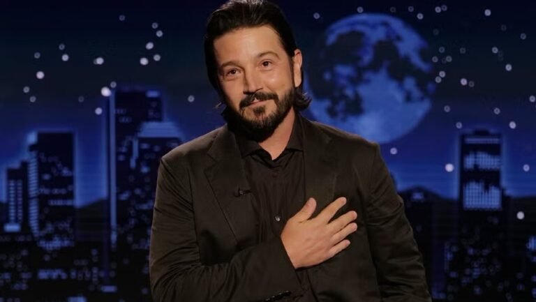 Diego Luna Slams Trump in Jimmy Kimmel Monologue