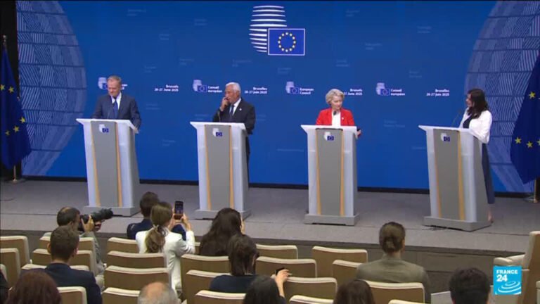 EU leaders mull new US trade proposals ahead of Trump tariffs deadline