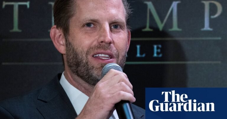 Eric Trump suggests he could run for president when his father’s term ends | Eric Trump