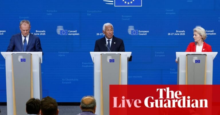 European leaders fail to agree on latest package of Russian sanctions – Europe live | European Union
