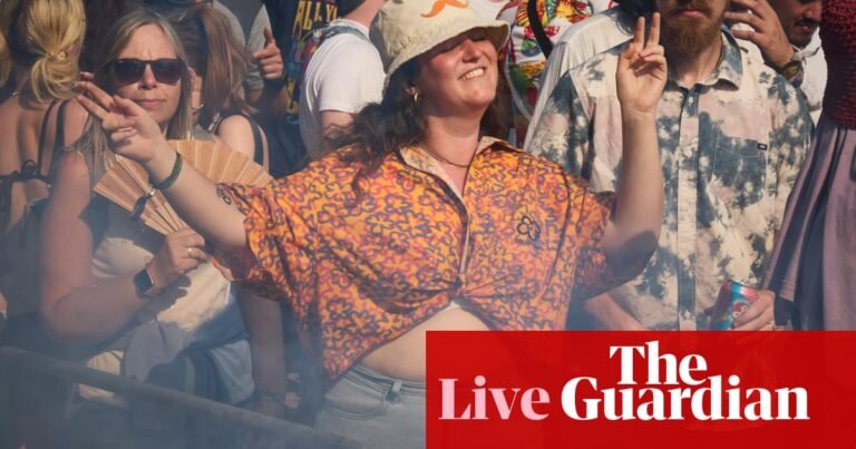Glastonbury 2025: Sunday with Rod Stewart, Olivia Rodrigo, Chic and more – follow it live | Glastonbury 2025