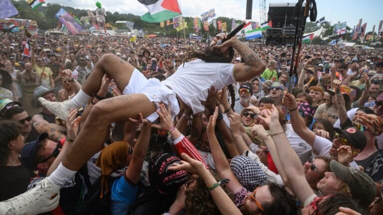 Glastonbury 'Appalled' by Bob Vylan's 'Death to the IDF' Chant