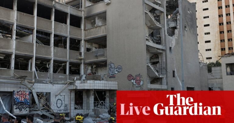 Israel-Iran war live: fresh attacks exchanged as Israel says it has set back Tehran’s nuclear program by ‘at least two or three years’ | Israel