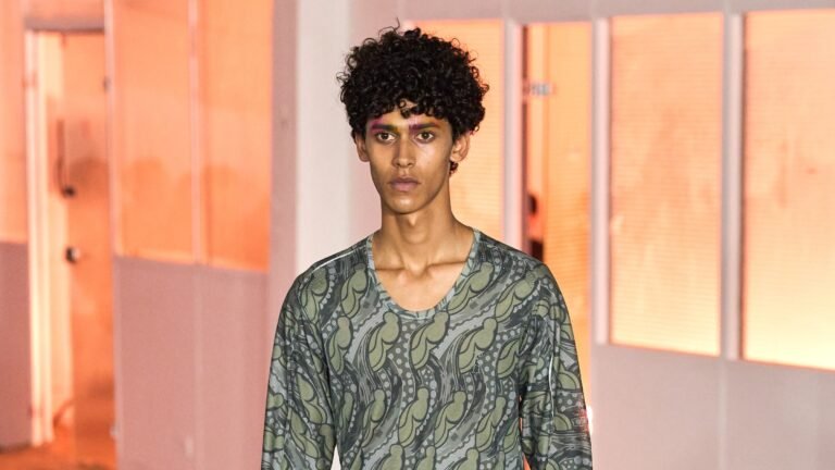 Kiko Kostadinov Spring 2026 Menswear