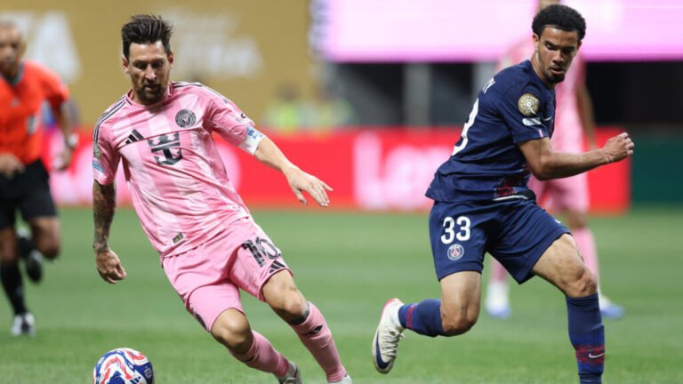 PSG dominate Messi's Inter Miami to reach Club World Cup quarters