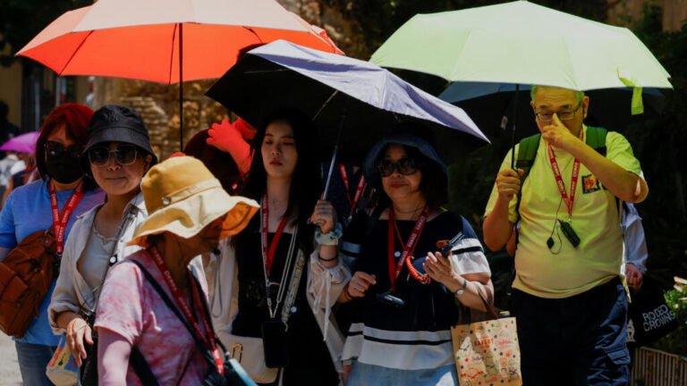 Severe heatwave hits southern Europe pushing temperatures above 40°C