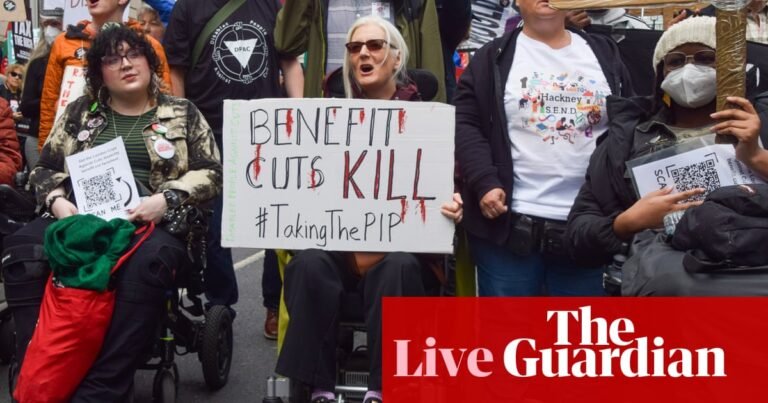 Starmer confirms willingness to make concessions on welfare bill, saying reforms must be fair – UK politics live | Politics