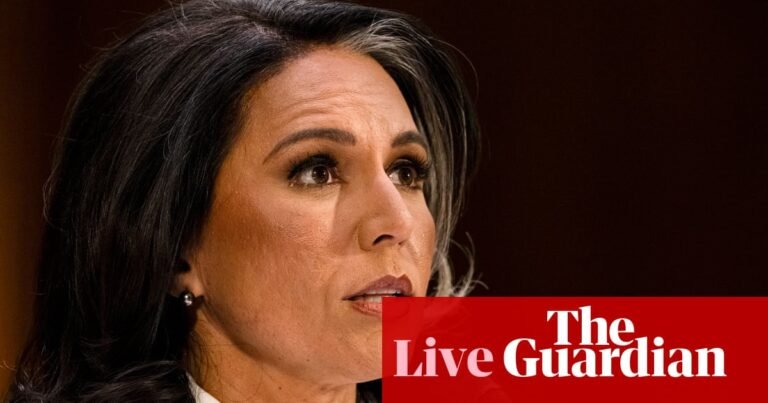 Tulsi Gabbard now backs Trump claim that Iran could have nuclear weapon ‘within weeks’ – live | Trump administration