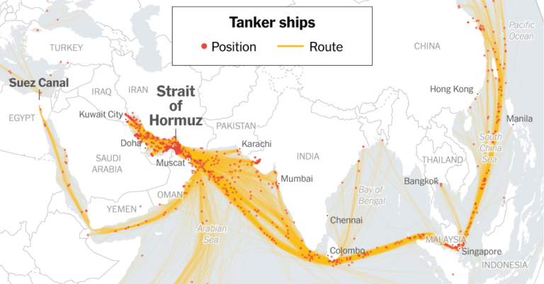 Why the Strait of Hormuz, A Vital Oil Route, Is Vulnerable to Israel-Iran Conflict