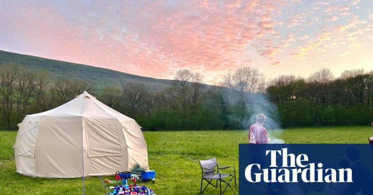 A toddler, a tent and a pile of stones: our surprisingly creative camping kit tests | Camping holidays