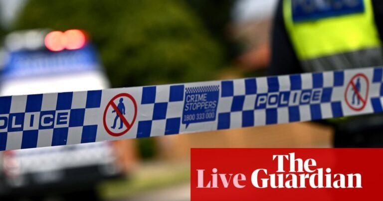 Australia news live: man shot dead during siege after firing at Victoria police with alleged ‘homemade firearm’ | Australia news