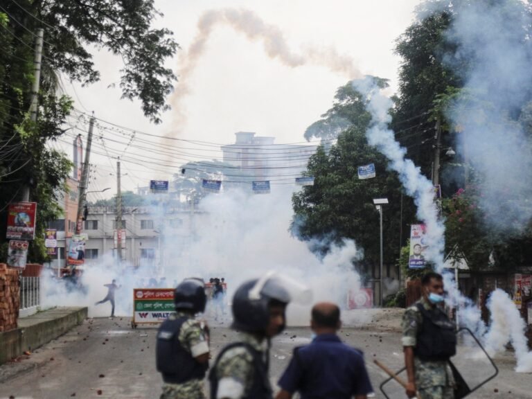 Bangladesh police clash with pro-Hasina activists, at least three dead | Protests News