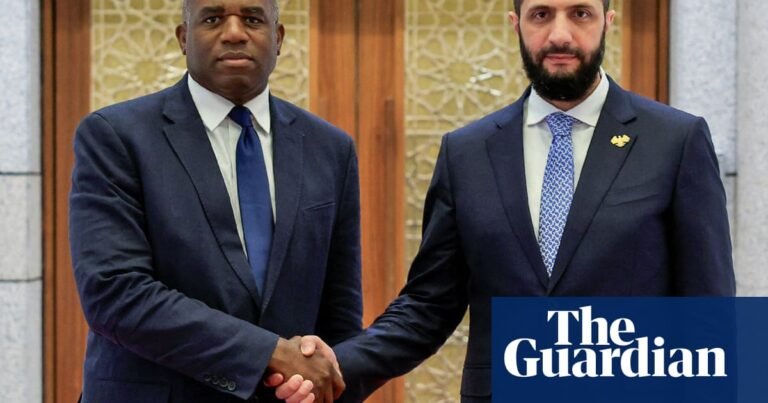 Britain re-establishing relations with Syria, announces David Lammy | Syria