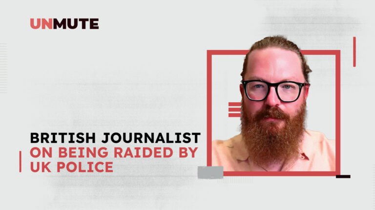 British pro-Palestinian journalist on being raided by UK police | Israel-Palestine conflict