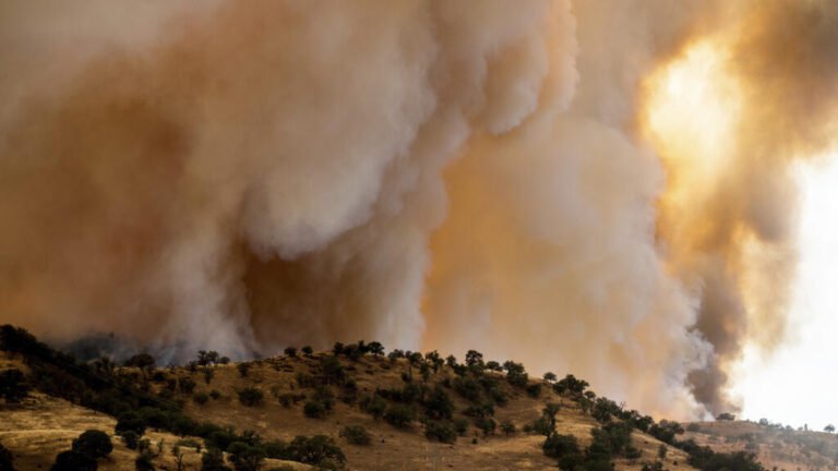 California's largest blaze this year explodes in size amid scorching heat, high winds