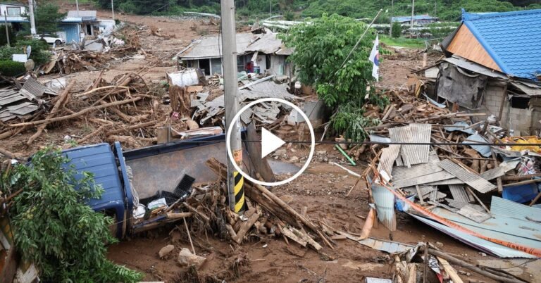 Deadly Landslides and Floods Hit South Korea