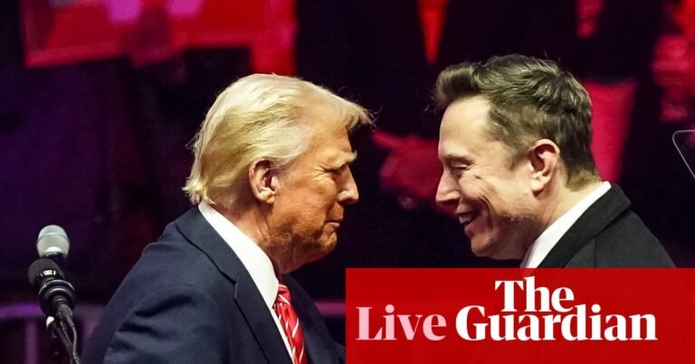 Donald Trump calls Elon Musk’s new political party ‘ridiculous’ and says Tesla owner is ‘off the rails’ – US politics live | Donald Trump