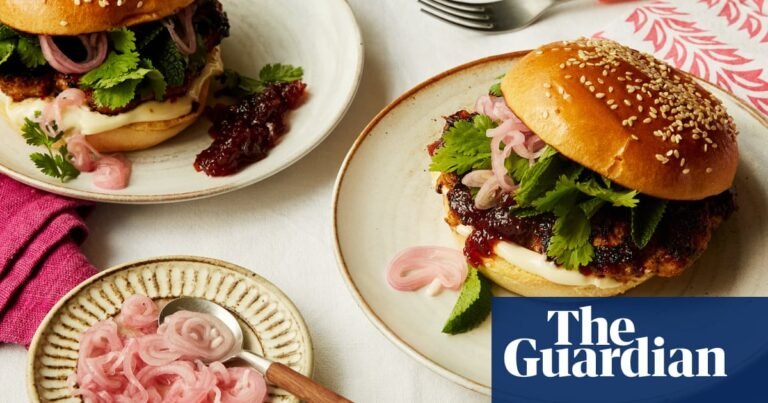 Georgina Hayden’s recipe for red curry chicken and courgette burgers | Food
