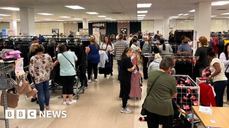 Hard-hit families hail £1 school uniform sale in Wigan