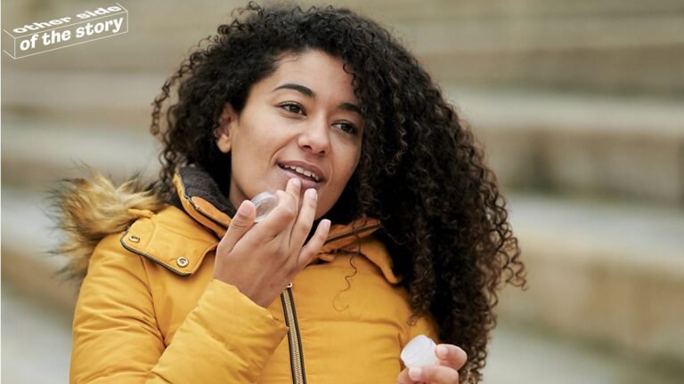 An image showing different social media reviews of lip balms