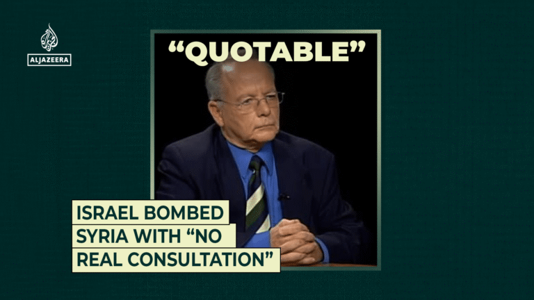 Israel bombed Syria with “no real consultation” | Al Jazeera