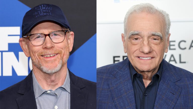 Ron Howard and Martin Scorsese