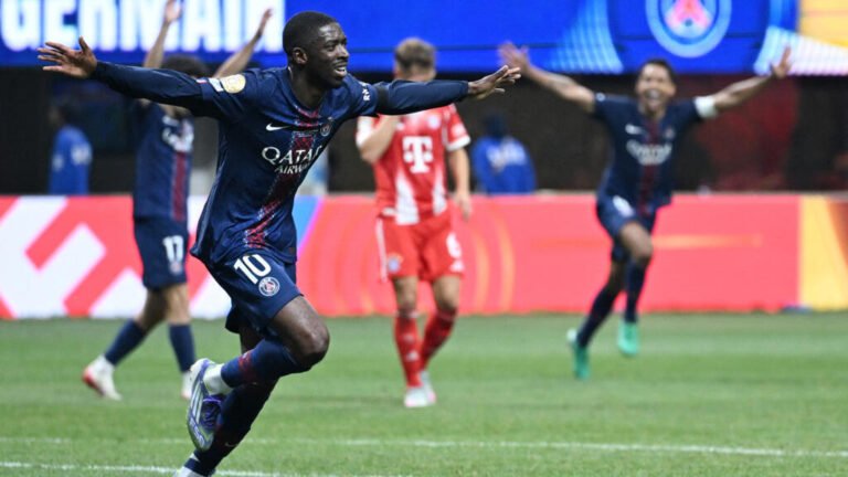 Nine-man PSG beat Bayern to reach Club World Cup semi-finals