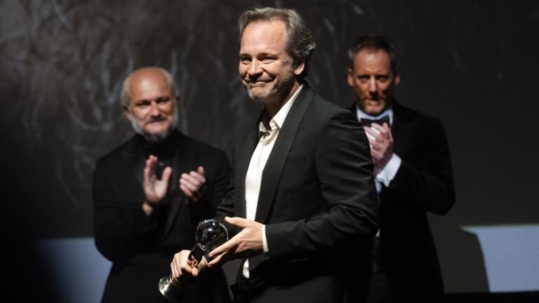 Peter Sarsgaard at the 2025 Karlovy Vary International Film Festival opening ceremony