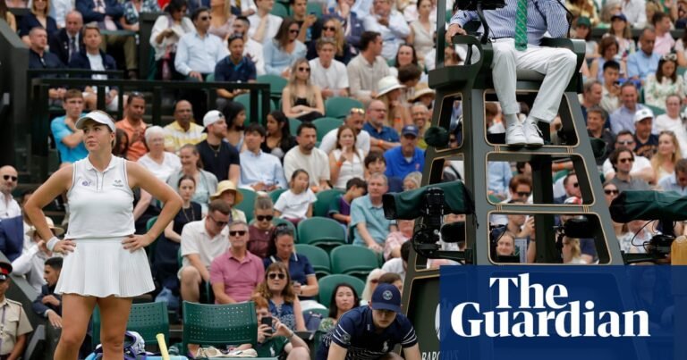 Player faith in technology shaken by storm around AI line-calling at Wimbledon | Wimbledon 2025