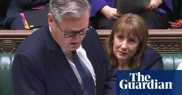 Rachel Reeves will stay as chancellor, says No 10 after her tears in Commons | Rachel Reeves