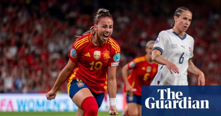 Spain see off stubborn Swiss to reach semis despite two missed penalties | Women’s Euro 2025
