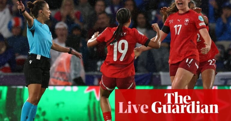Switzerland v Iceland: Women’s Euro 2025 – live | Women’s Euro 2025