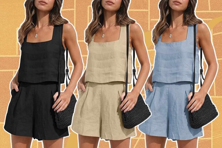 This Linen Two-piece Set From Amazon Is Just $26