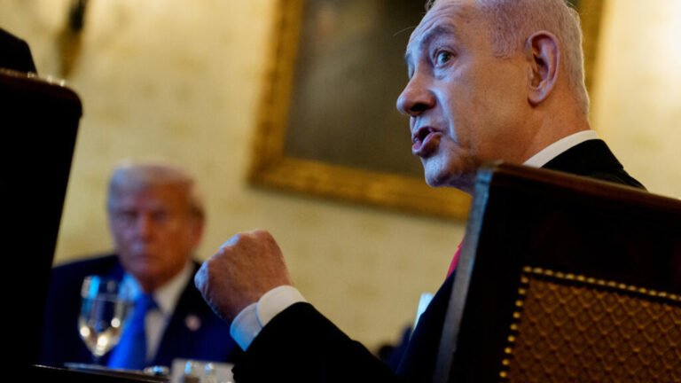 Trump, Netanyahu tout possible Gaza ceasefire, dodge two-state solution question