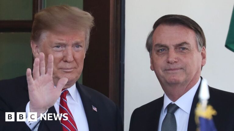 Trump accuses Brazil of 'witch hunt' against Bolsonaro