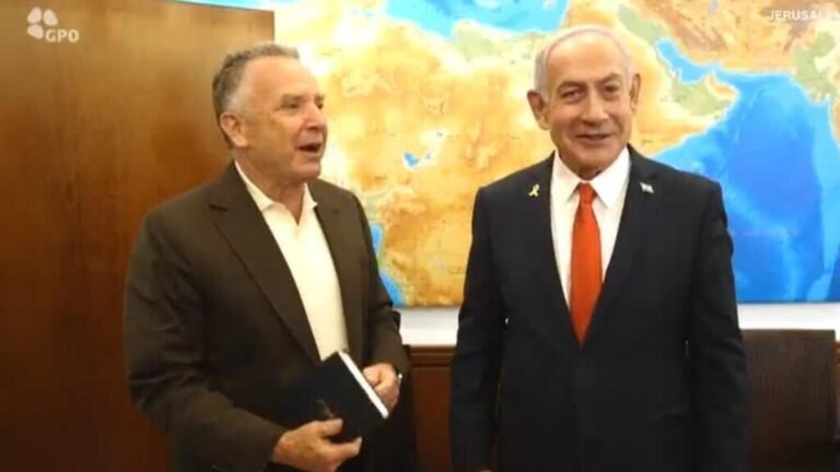 Trump's envoy meets Netanyahu for Gaza aid, ceasefire push