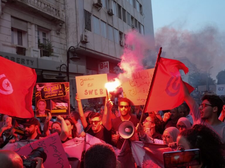 Tunisia an ‘open-air prison’, say protesters at anti-President Saied march | Politics News