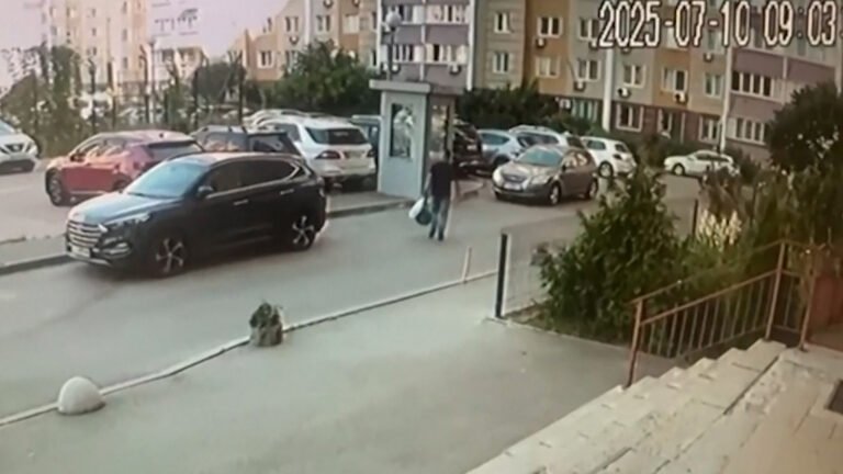 Ukrainian security official gunned down in Kyiv, drone swarms continue