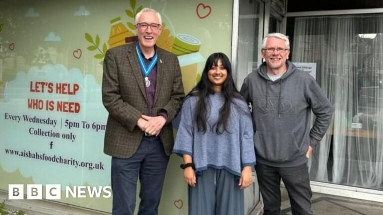 Weston woman wins British Citizen Award for creating food bank
