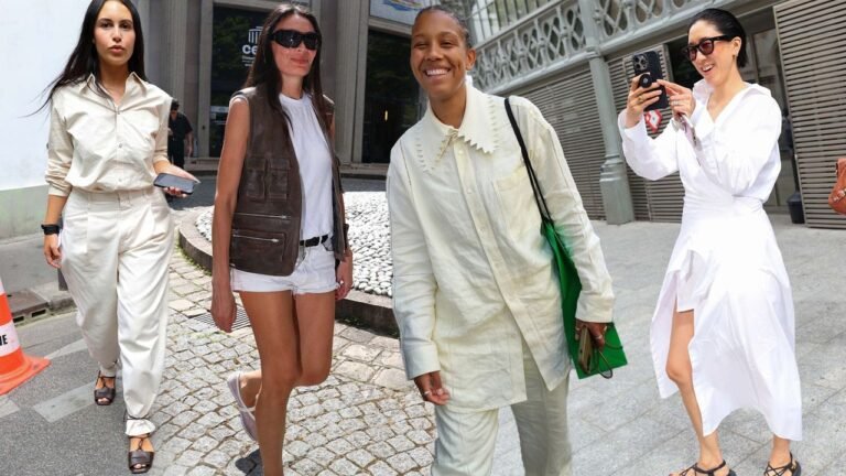 10 All-White Outfits for Women to Wear All Summer Long