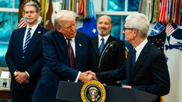 Apple's Tim Cook convinced Trump to drop made-in-USA iPhone — for now