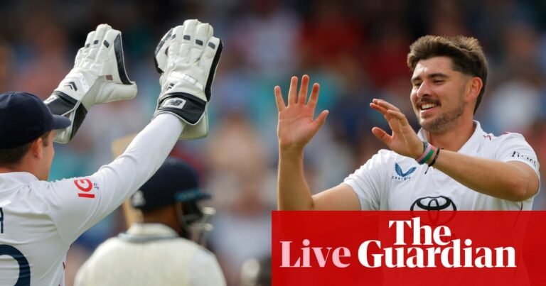 England v India: fifth men’s cricket Test, day three – live | England v India 2025