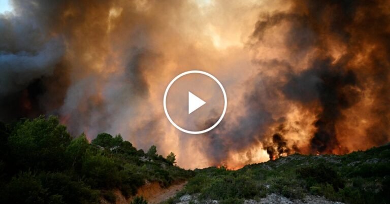 France Struggles to Contain Largest Fire in Decades