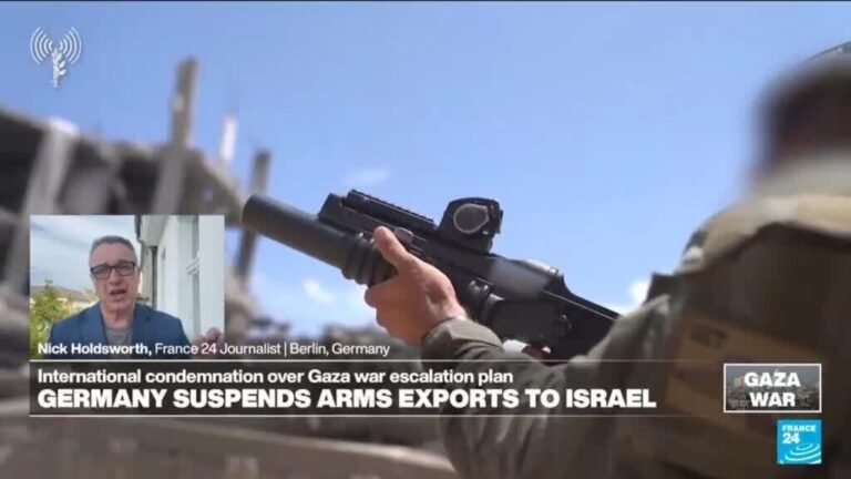 Germany suspends arms export to Israel after Gaza takeover plan revealed