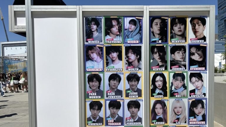 k-pop idols downtown LA