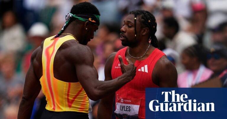Kenny Bednarek criticizes Noah Lyles after 200m shoving match: ‘It’s not good character’ | Noah Lyles