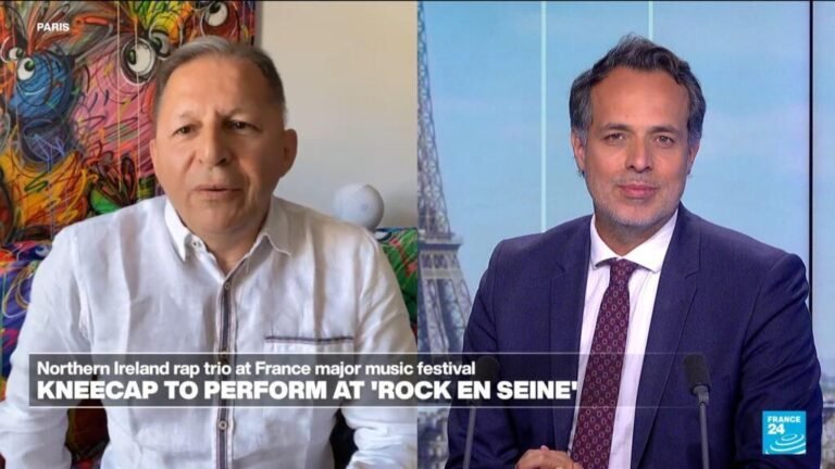 Kneecap to perform at 'Rock en Seine' amid tensions over their criticism of Israel