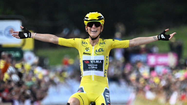 Pauline Ferrand-Prévot wins women's Tour de France, a first French victory since 1989